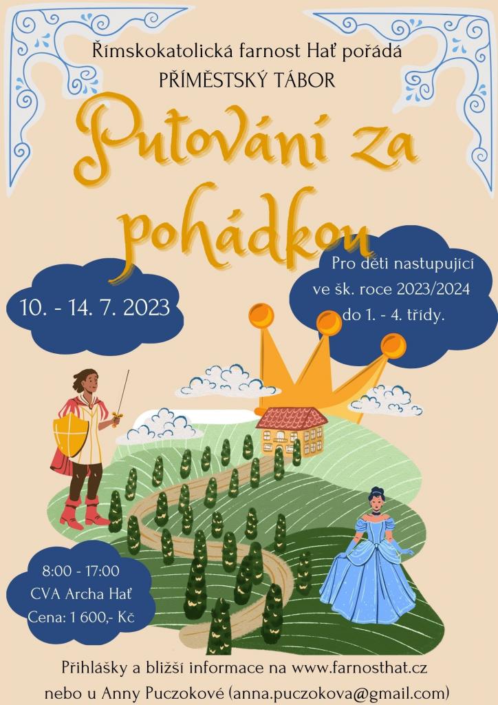 Putování za pohádkou - tábor příměstský