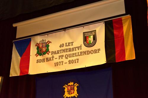 40. výročí  družby mezi SDH Hať a FFW Quellendorf