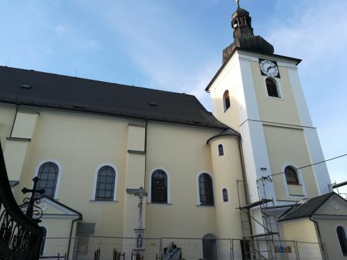 Kostel sv. Matouše - oprava fasády