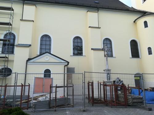 Kostel sv. Matouše - oprava fasády