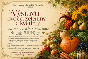 Výstava ovoce, zeleniny a květin